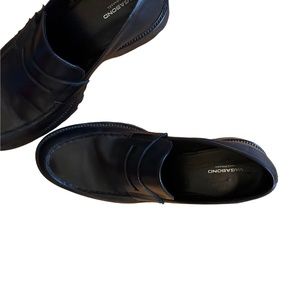 Vagabond Womens Kenova Black Loafers Size 9 Medium (B, M)